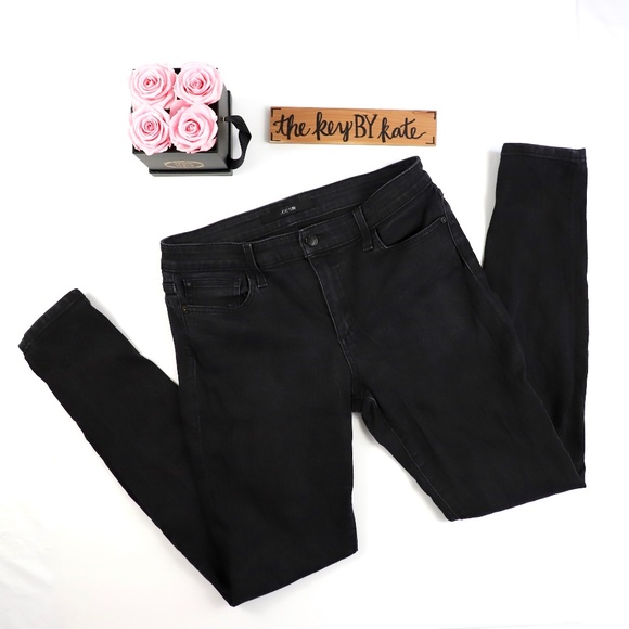 Joe's Jeans Denim - Joe's Jeans High Rise Black Skinny Jeans